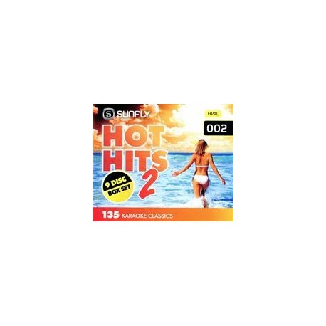 Hot Hits 2 Sunfly CDG 9 disc