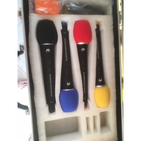 Omnitronic UHF 104 - 4 Mikr trådlöst