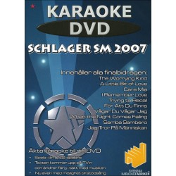 Schlager 2007 DVD MED STÖDSÅNG