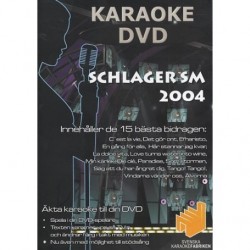 Schlager 2004 DVD MED STÖDSÅNG
