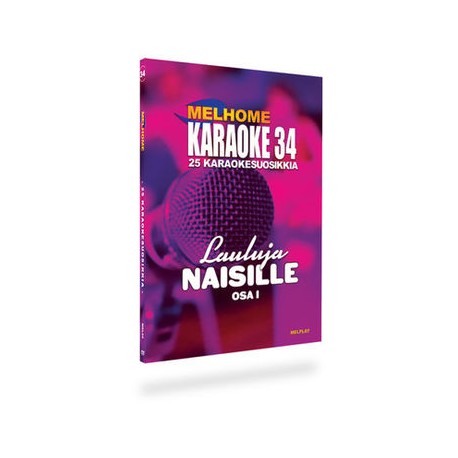 Finska Melplay Melhome Karaoke vol 34 LAULUJA NAISILLE !