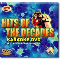 Hits of the Decades Karaoke Pack 14 Pack