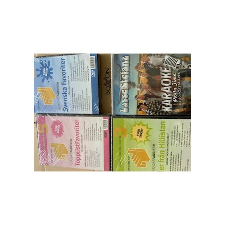 SPECIAL DVD MAXI GROSS: 19 DVD SVENSKA