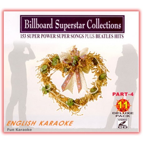 Billboard Superstar Collections VCD/DVD 150 Songs