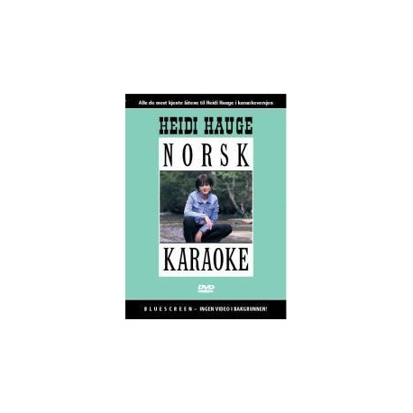 Norsk Karaoke Vol. 7 DVD Heidi Hauge
