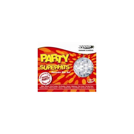 Party Superhits CDG Zoom 3 disc set