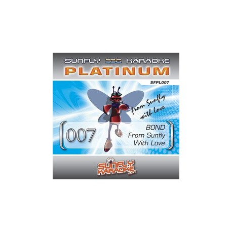 Sunfly Platinum 007 - Bond - From Fun Karaoke With Love